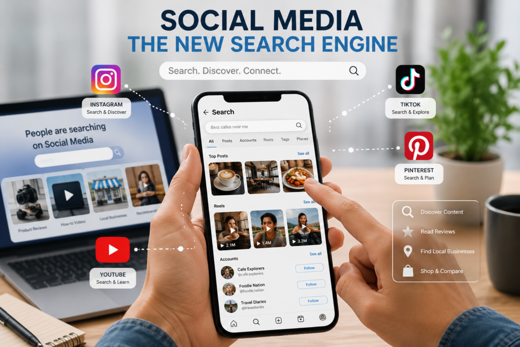 Social media as a search engine in 2026