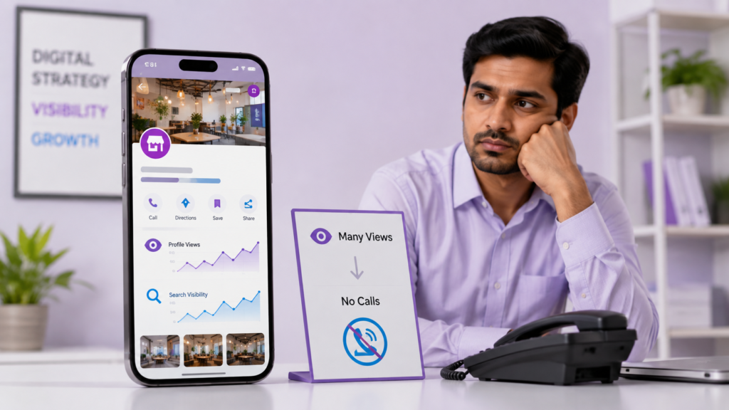 Google Business Profile gets views but no calls